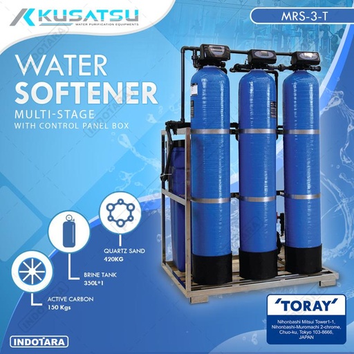 [EZM.1010381] Kusatsu Multi Stage Water Softener MRS-3-T