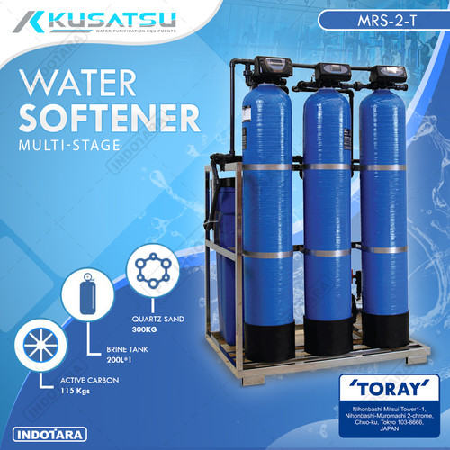 [EZM.1010382] Kusatsu Multi Stage Water Softener MRS-2-T Series