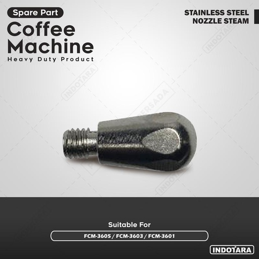 [EZM.1010398] Stainless Steel Nozzle Steam For Ferratti Ferro FCM-3605/3603/3601