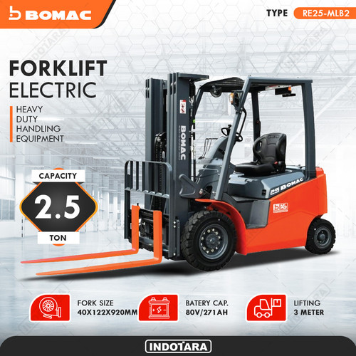 [EZM.1010435] Bomac Forklift Electric Lathium Battery 2.5 Ton - RE25-MLB2