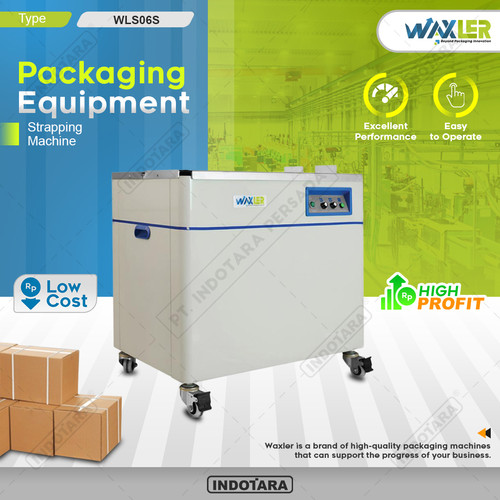 [EZM.1010511] Mesin Strapping Packing Dus Ikat Semi Otomatis Waxler WLS06S
