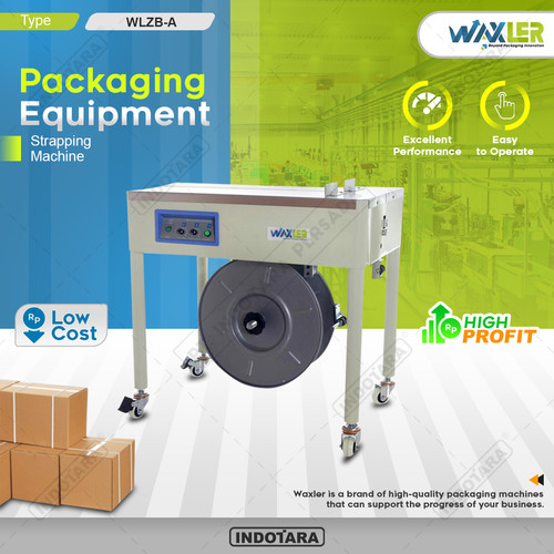 [EZM.1010512] Mesin Strapping Packing Dus Ikat Semi Otomatis Waxler WLZB-A