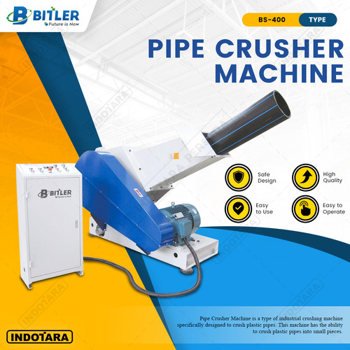 [EZM.1010524] Mesin Penghancur Pipa Pipe Crusher Machine BITLER