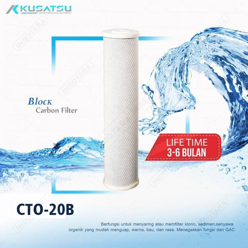 [EZM.1010532] Kusatsu Block Carbon Cartridge CTO-20B