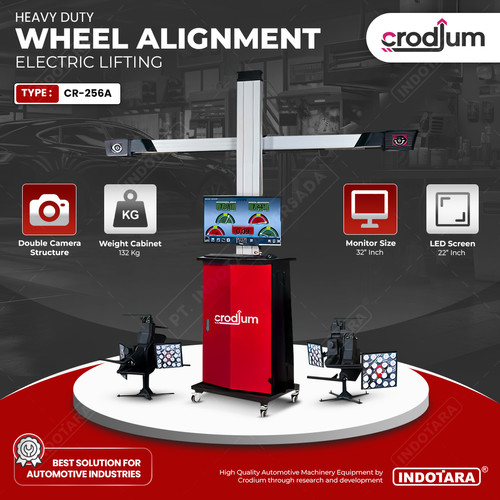[EZM.1010567] Spooring Mobil / Wheel Alignment CR-256A CRODIUM