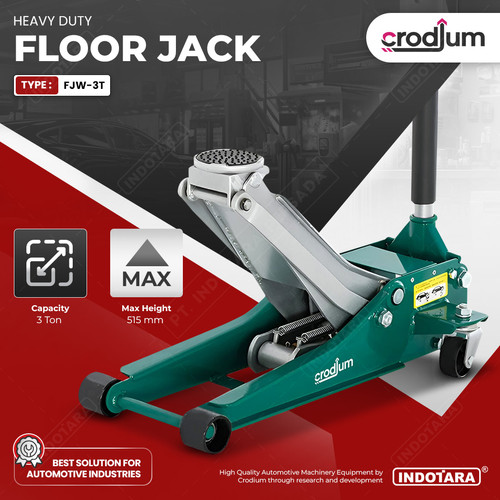 [EZM.1010571] Dongkrak Buaya Hydraulic Floor Jack - CRODIUM