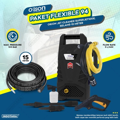 [EZM.1010648] Paket Flexible 90-94 - Orion Superjet100E - Selang 15 Meter