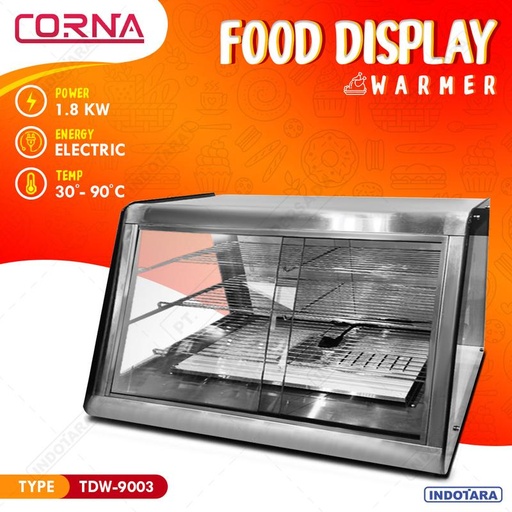 [EZM.1010654] Corna Display Food Warmer / Mesin Penghangat Makanan