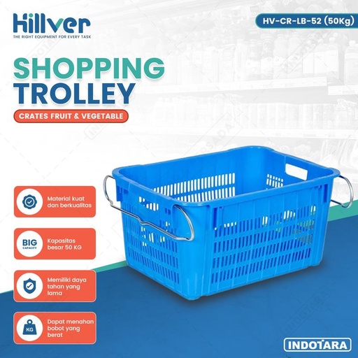 [EZM.1010674] Keranjang Belanja Buah & Sayuran Supermarket Swalayan Hillver