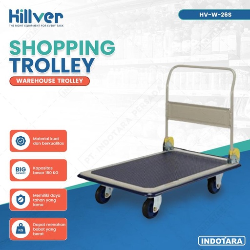 [EZM.1010676] Handtruck 150 & 300 Kg / Troli Angkut Barang Hillver