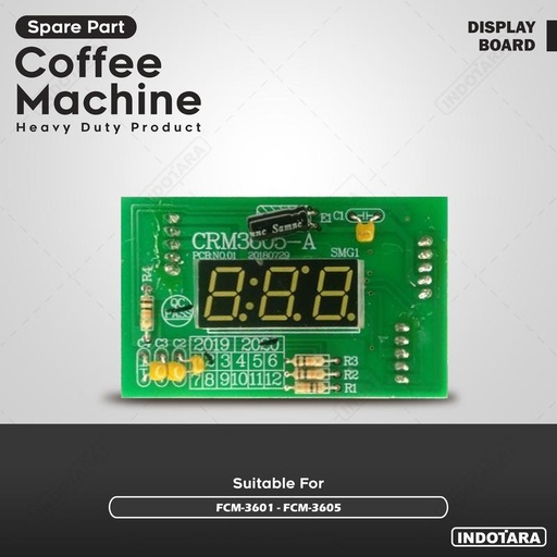 [EZM.1010681] Display Board For Ferratti Ferro FCM-3601 - FCM-3605