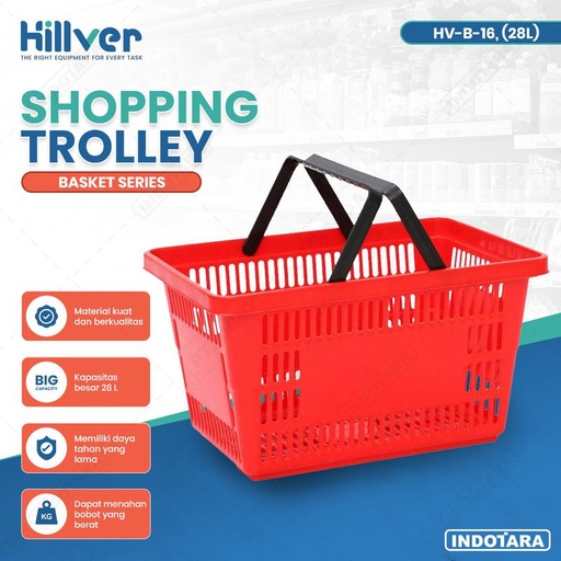[EZM.1010682] Keranjang Belanja Pasar Supermarket Minimart Shopping Basket Hillver