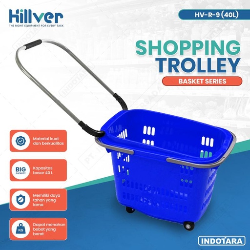 [EZM.1010686] Trolley Belanja / Troli Belanja Dorong Roda Hillver