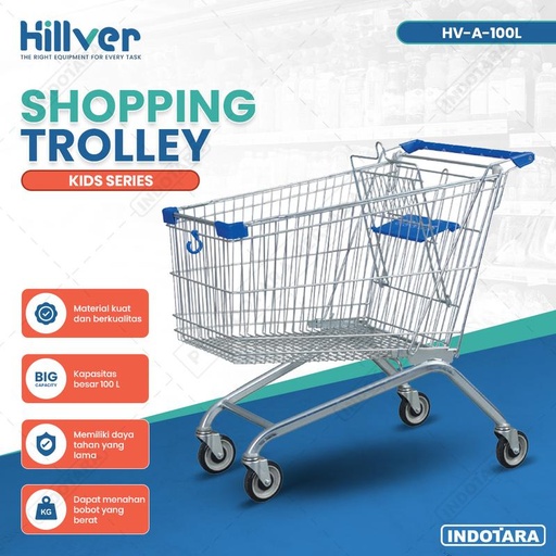 [EZM.1010695] Shopping Trolley Supermarket Hillver / Trolley Belanja / Troli Belanja