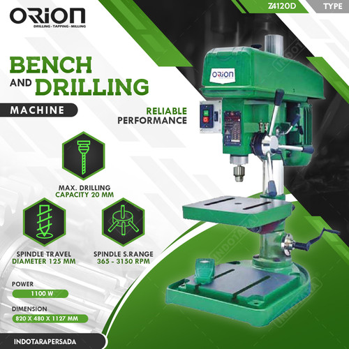 [EZM.1010719] Mesin Bor Duduk Orion Drilling Z4120D