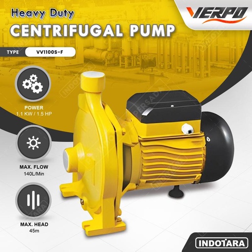 [EZM.1010730] Pompa Sentrifugal VERPO Heavy Duty Centrifugal Pump