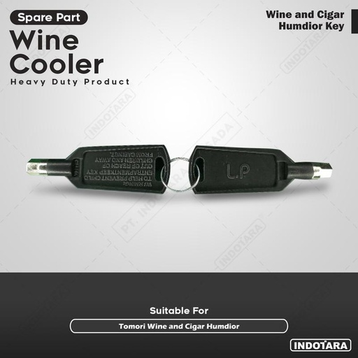 [EZM.1010734] Key/Kunci For Tomori Cigar Humidor dan Wine Cooler - Key Type F