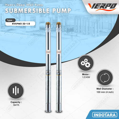 [EZM.1010743] Pompa Satelit 3-4 Inch Submersible Pump - Verpo