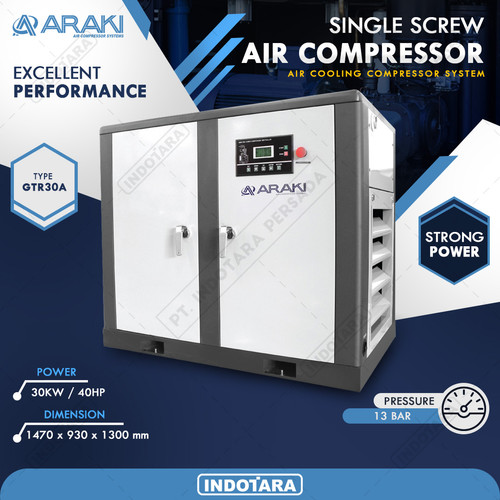 [EZM.1010777] ARAKI Screw Compressor GTR30A LW 13 Bar