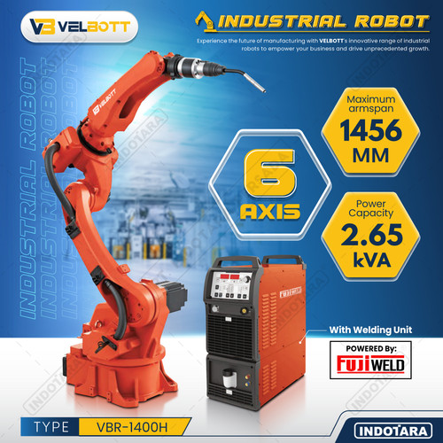 [EZM.1010812] Industrial Robotic Welding/Robot Las 6-Axis VBR-1400H 350AR - Velbott