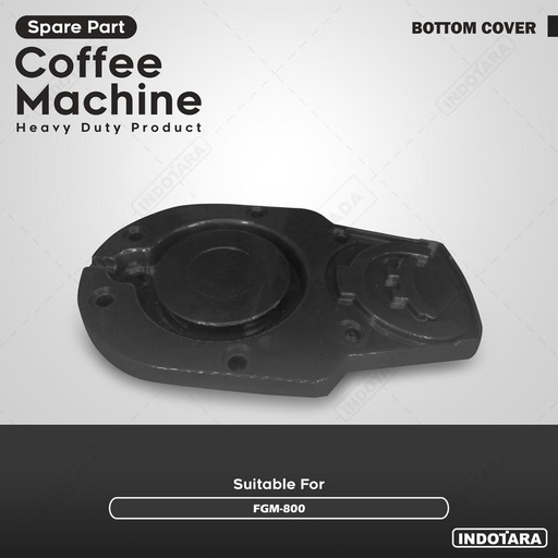 [EZM.1010816] Bottom Cover For Coffee Grinder Ferratti Ferro FGM-800 / FGM-800AC