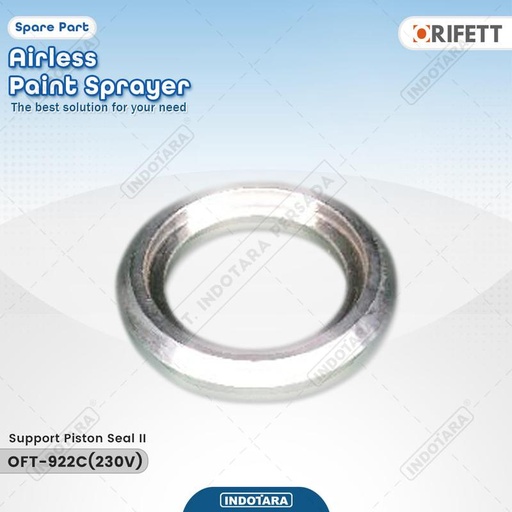 [EZM.1010825] Support Piston Seal II For ORIFETT Airless Sprayer
