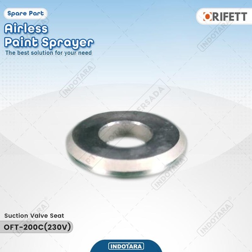 [EZM.1010827] Suction Valve Seat For ORIFETT Airless Sprayer