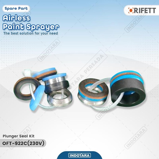 [EZM.1010838] Plunger Seal Kit For ORIFETT Airless Sprayer