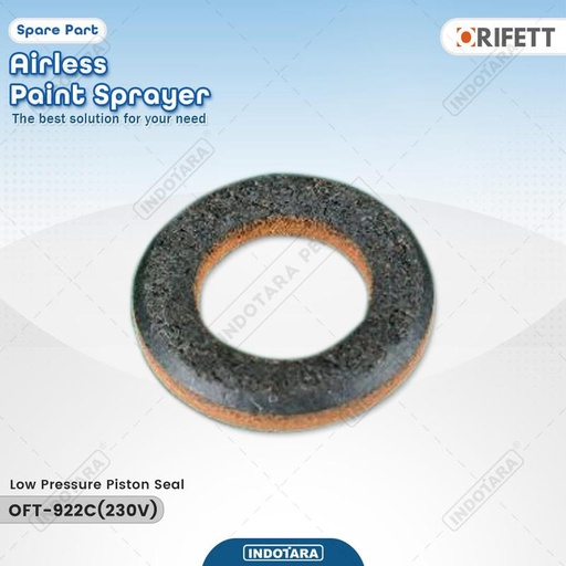 [EZM.1010842] Low Pressure Piston Seal For ORIFETT Airless Sprayer