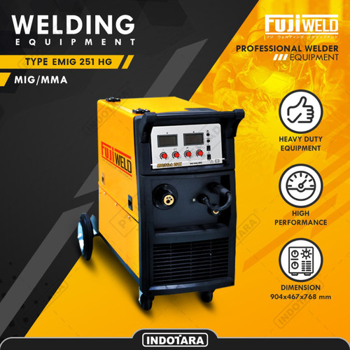 [EZM.1010843] Mesin Las Fujiweld - MIG/STICK EMIG 251 HG