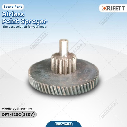 [EZM.1010845] Gear and Middle Gear For ORIFETT Airless Sprayer OFT-120C