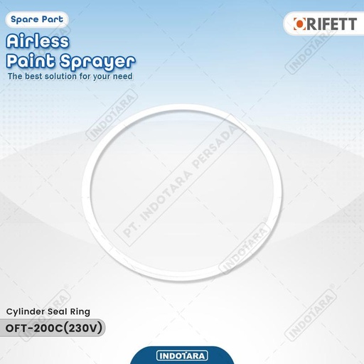 [EZM.1010849] Cylinder Sealing Ring For ORIFETT Airless Sprayer