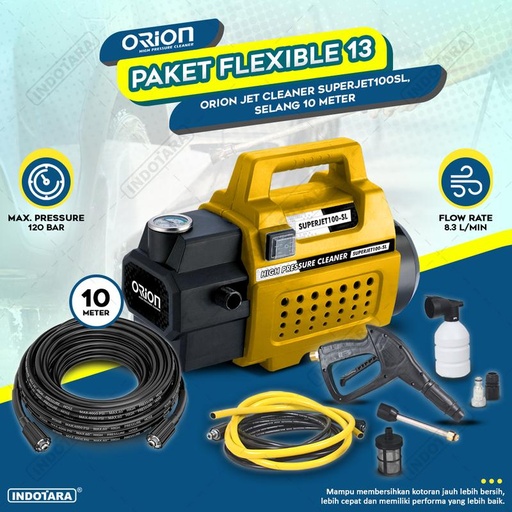 [EZM.1010880] Paket Flexible 11-15 - Orion Superjet100SL - Selang 10 Meter