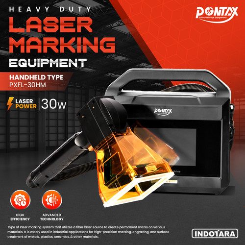 [EZM.1010891] Laser Hand Held Optical Fiber Marking Machine 30W - Pontax