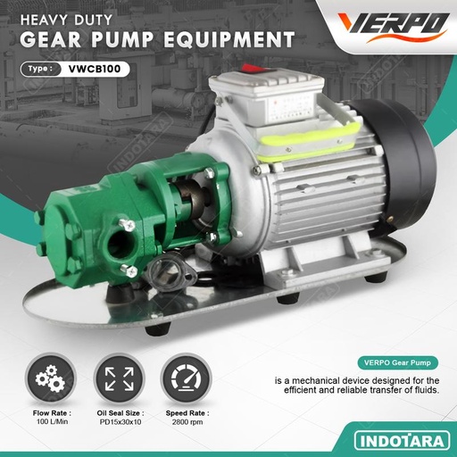 [EZM.1010897] Pompa Booster RO - Pompa Air VWCB100 Verpo