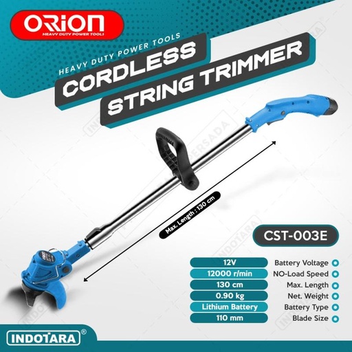 [EZM.1010907] 21V Mesin Potong Rumput Orion Cordless Grass Trimmer Pemotong Rumput