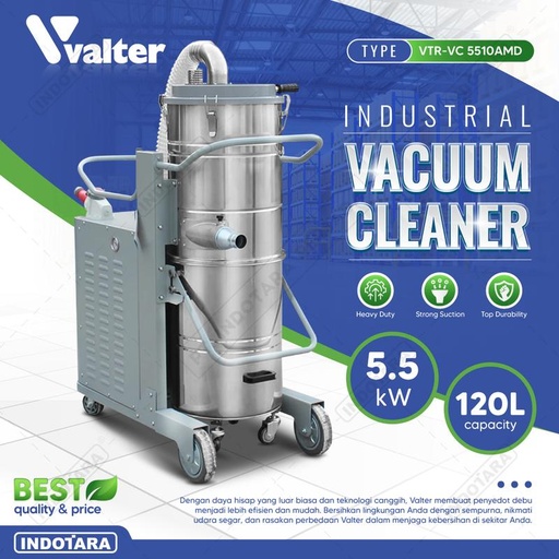 [EZM.1010910] Valter Industrial Vacuum Cleaner With Patended Manual Cleaning