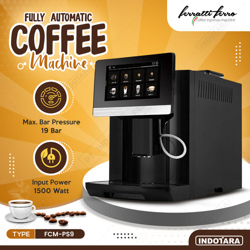 [EZM.1010921] Mesin Kopi Otomatis Ferratti Ferro FCM-PS9