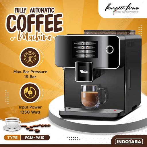 [EZM.1010922] Mesin Kopi Otomatis Ferratti Ferro FCM-PA10