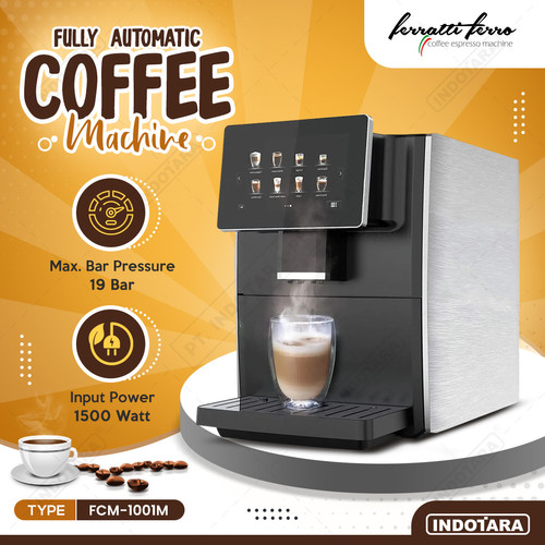 [EZM.1010923] Mesin Kopi Otomatis Ferratti Ferro FCM-1001 & FCM-1001M