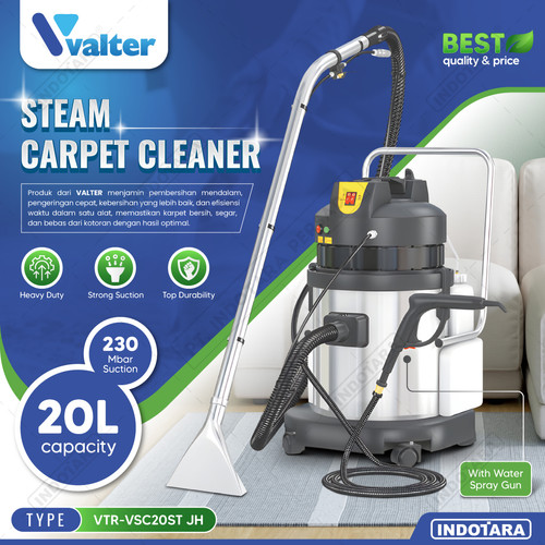 [EZM.1010957] Valter Vacuum Heavy Duty Steam Multifunggsi untuk Karpet, Sofa, Kasur, Tirai, Kursi Mobil