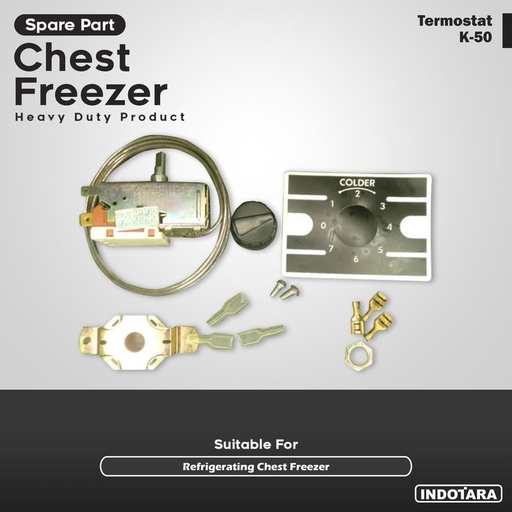 [EZM.1010979] Termostat K-50 For Tomori Chest Freezer