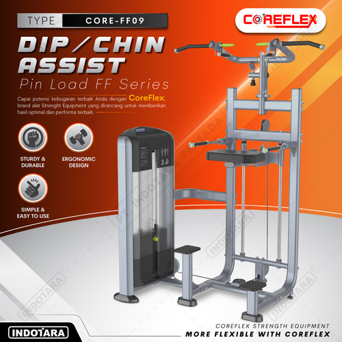 [EZM.1011019] Dip/Chin Assist CORE-FF09 Alat Fitness Coreflex