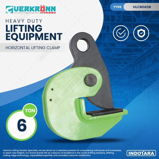 [EZM.1011023] Verkronn Lifting Clamp Hook Horizontal / Alat Angkat Plat - Verkronn