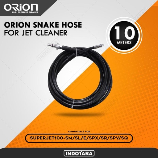 [EZM.1011072] Snake Hose Adaptor for Orion Jet Cleaner
