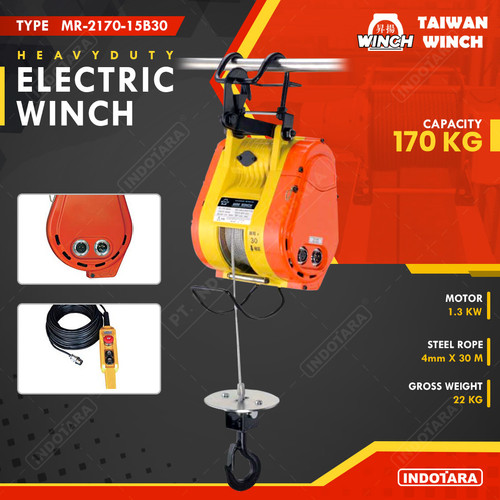 [EZM.1011075] Taiwan Winch - Heavy Duty Class Industrial Winch