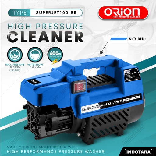 [EZM.1011100] Alat steam cuci motor & mobil Jet Cleaner - Orion SUPERJET100SR Silent