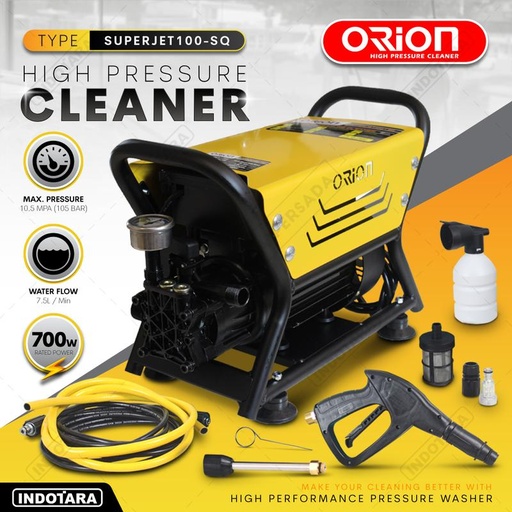 [EZM.1011102] Alat steam cuci motor & mobil Jet Cleaner - Orion SUPERJET100SQ Silent