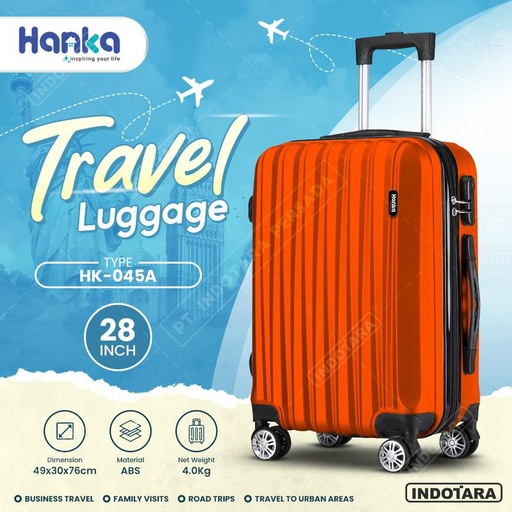 [EZM.1011115] 28" Koper Bagasi Koper Cabin Koper Murah Koper 28 inch Hanka