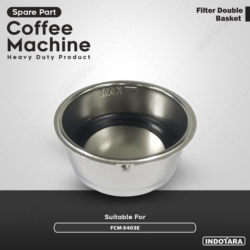 [EZM.1011121] Filter Double Basket For Feratti Ferro FCM-5403E